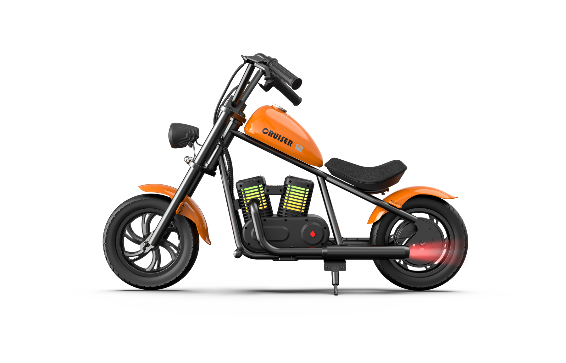 Moto Eléctrica Cruiser – ¡Diversión sin pantallas! (Hasta 78 kg) - Multicolor