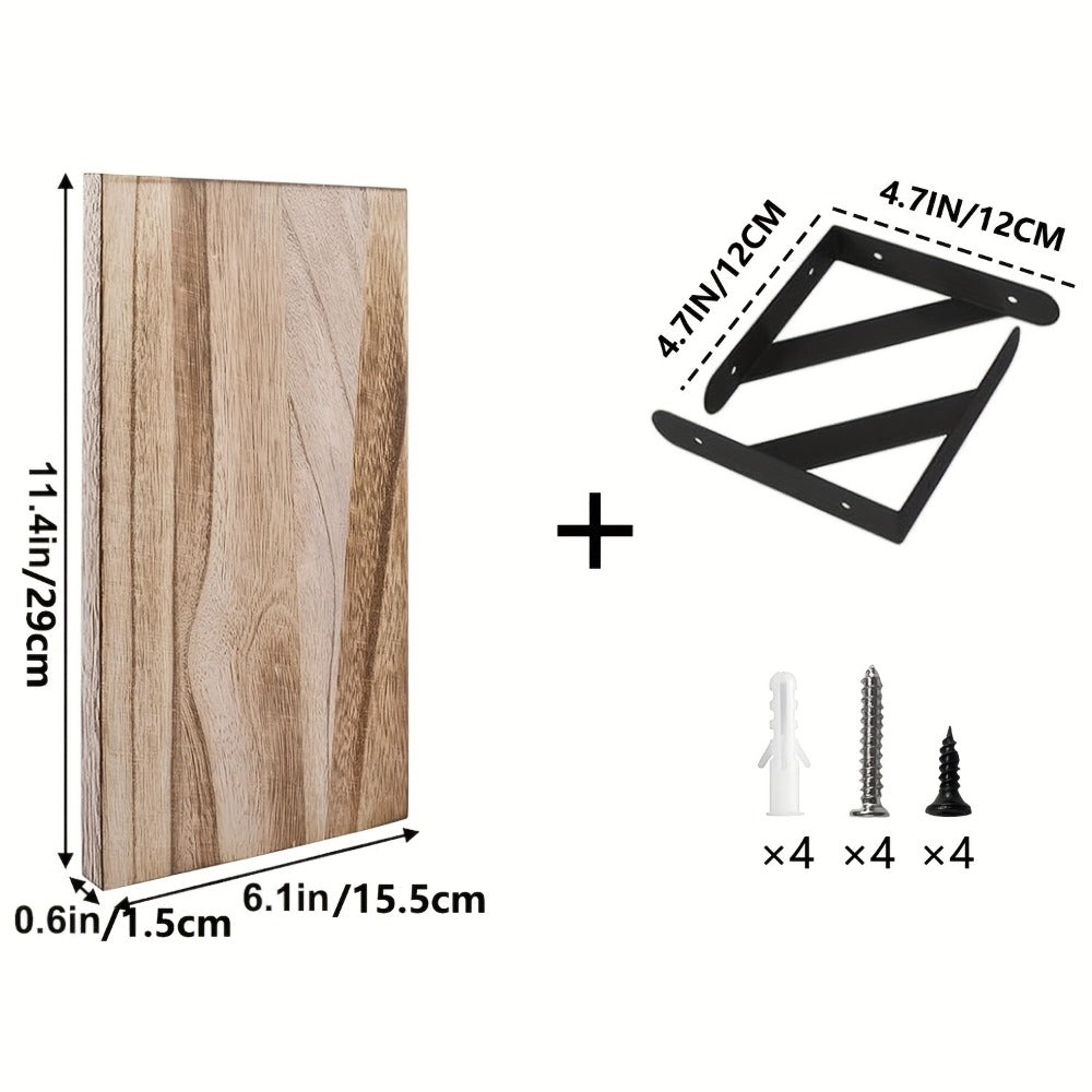 Estantes de pared americanos rurales