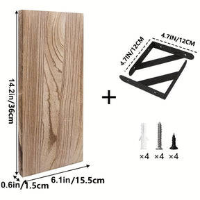 Estantes de pared americanos rurales