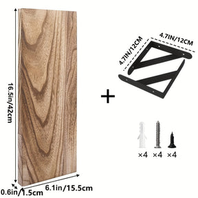 Estantes de pared americanos rurales