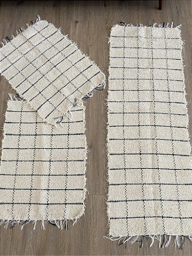 Juego de alfombras de cocina Inca 3 Peças