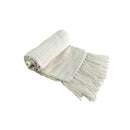 Manta de algodón Marcelle algodón cru 1,20x1,80