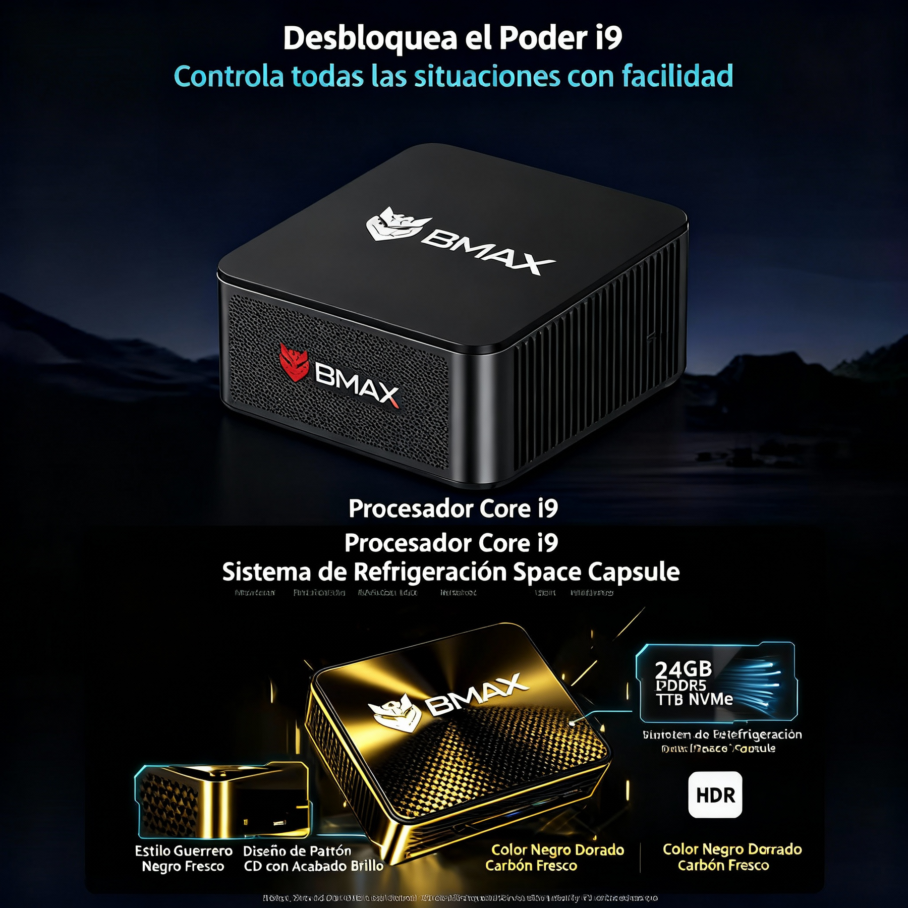 Mini BMAX Power — Rendimiento extremo en tamaño compacto